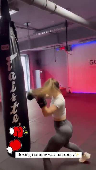 Boxing training
