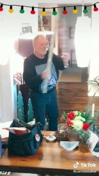 Crazy Train - Christmas Wrapping Paper Edition