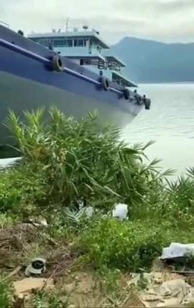 How to launch a ship in a third world country.