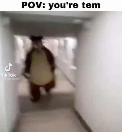 I’d be running for my life too