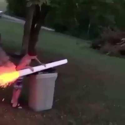 The funeral service was OK, but the cremation was lit