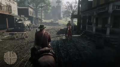 One of my favorite things I do in the game is Greet, greet and then antagonize. Arthur got the best burns. 🔥