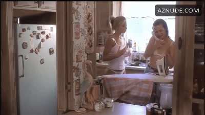 Jaime Pressly in T-Shirt & Panties