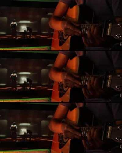 I made a guitar cover of the Loki Green Theme