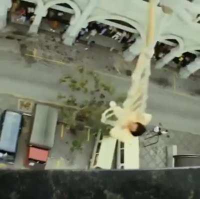 Some clips of Jackie Chan doing his own stunts