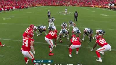 [Highlight] Chris Jones: “You don’t even have 100 yards”, Jalen Hurts “We won the fucking game shut yo ass up”