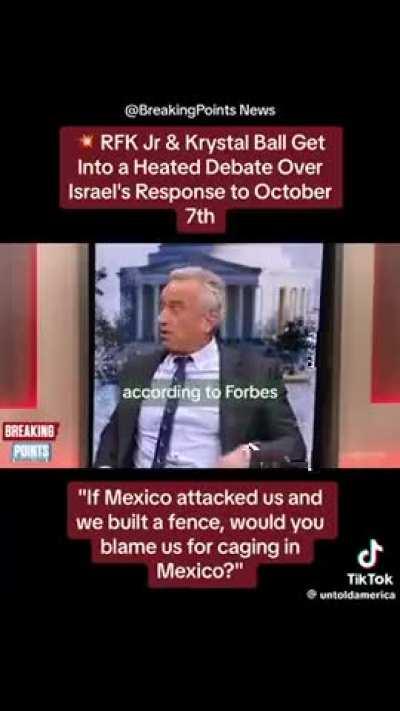 Krystal and RFK debate Israel/Palestine