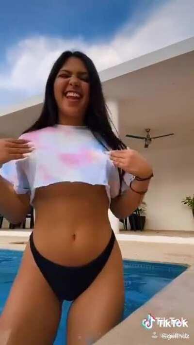 So many bikinis tonight