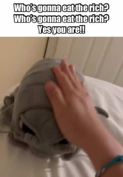 Eat the rich they said