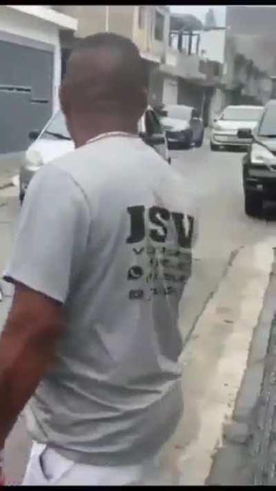 He grabbed the wrong purse!