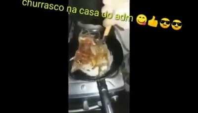 Churrasco na casa do ADM