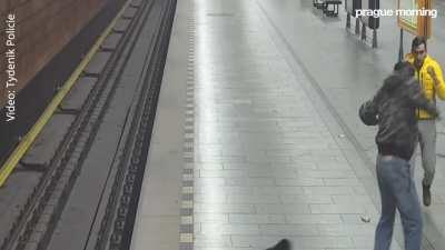 What's the worst that can happen if you fight next to the train tracks?