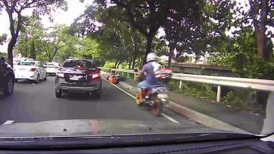 Speeding on the sidewalk, WCGW?