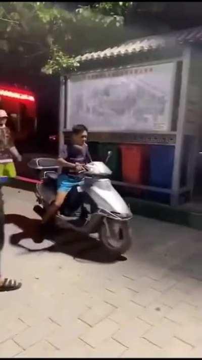 HMFT after I ride my bike on a ramp...........