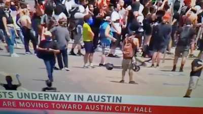 Sir, do you even know where you are right now? [5/30/20 Austin, TX KVUE]