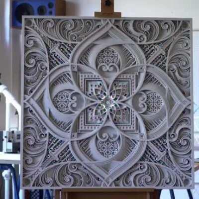 Psychedelic art of the future