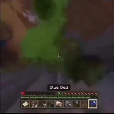 Minecraft clutch in a nutshell