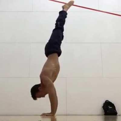 super athlete hold his rebull