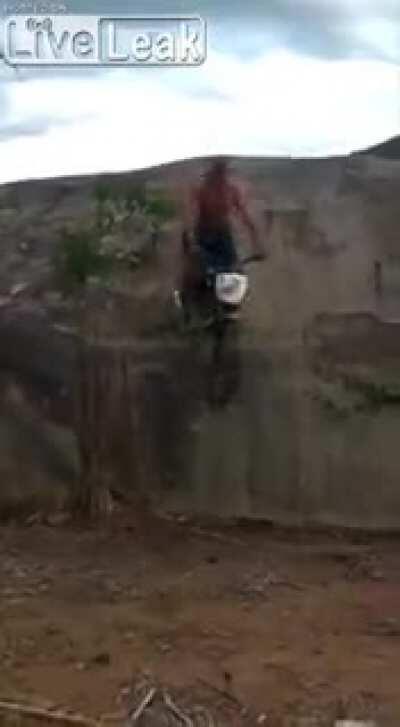 Even the dog warned him...