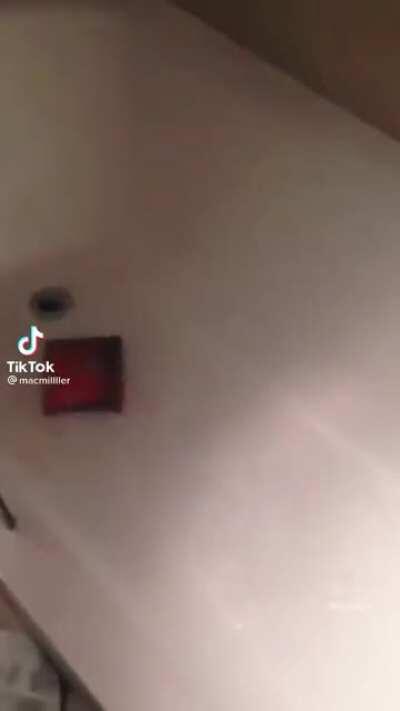 My album is taking a shower!