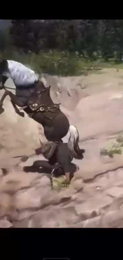 Don't mess with the horses in rdr2