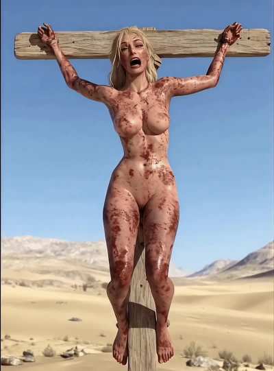 Has anyone here ever been "nailed" to a cross in this way?