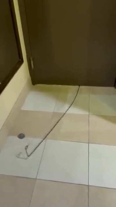 Guy tries to break into hotel room while owner is there