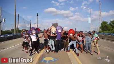 When you fail the 50/50 on the Eula banner...