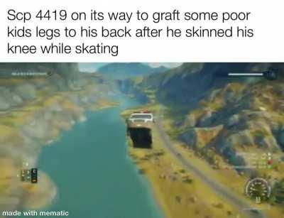 4419 is one of the best SCPs, it’s Creepy,weird, and has no explanation whatsoever.