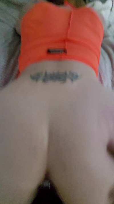 Plugged and fucked doggystlye 