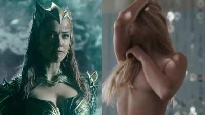 Amber Heard (Superhero vs Undressed)