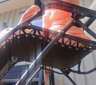 (f)My boyfriend caught me peeing outside. I was so embarrassed 💦🙈