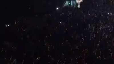 The pit at the Pantera concert in Santiago, Chile last week