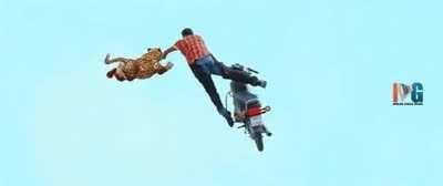 Leopard almost ate my face