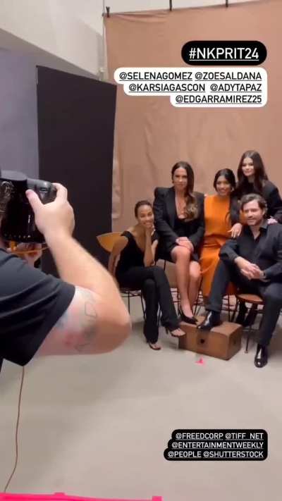 Notice her top see thru