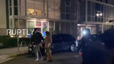 Scenes from Portland's anti-ICE riot 2-28-2021