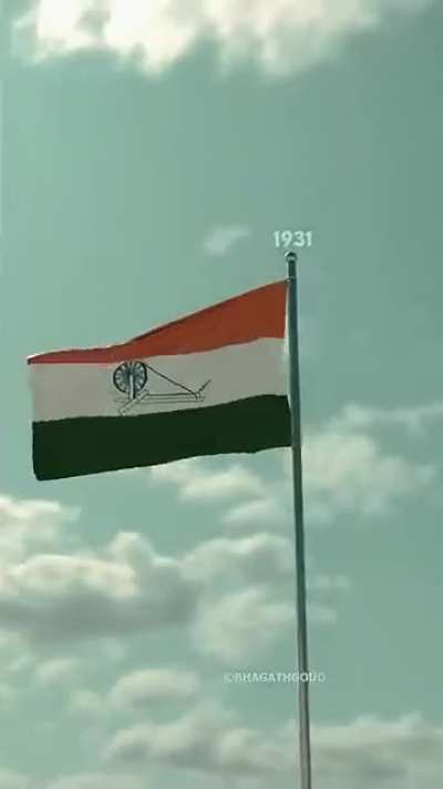 AMJ, History of Indian Flag (1906-1947)