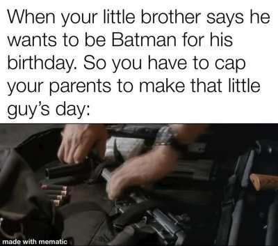 This is for you little guy