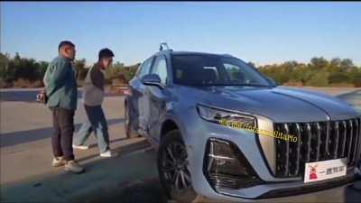 Chinese President Xi Jinping's electric SUV of choice has been fireball tested.