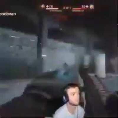 He's having a little tantrum