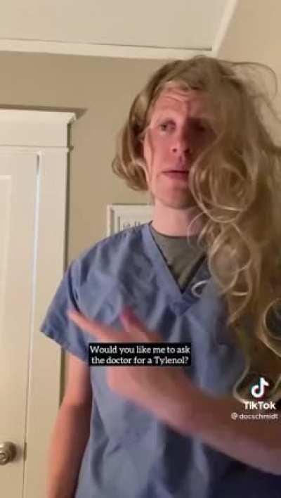 What you night shift nurses doing to my patient??