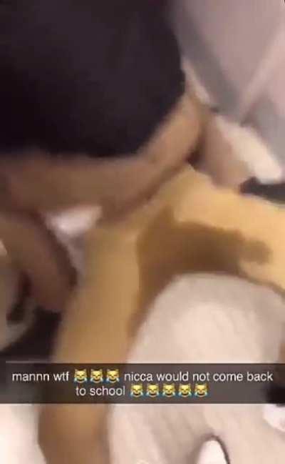 bro pissed his pants 😭😭