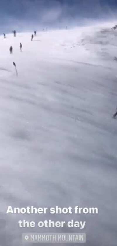 Maybe not the best day to hit the slopes.