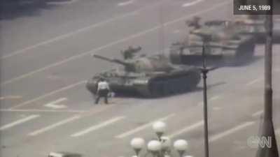 33 years ago today: Man stops convoy of tanks in China during democratic protests '89