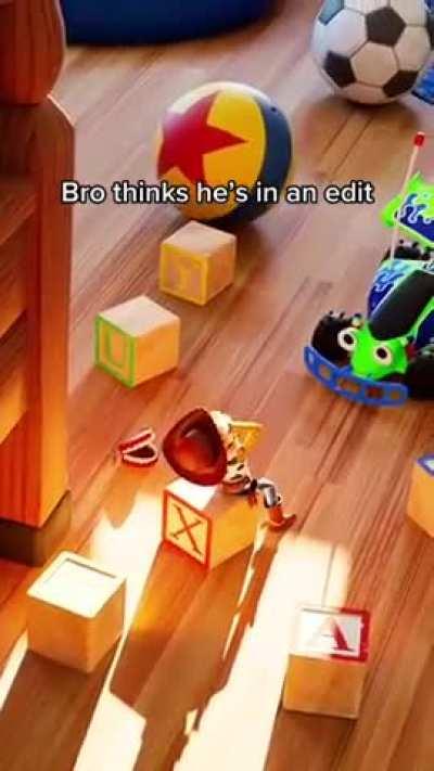 My brother thinks he's in an edit