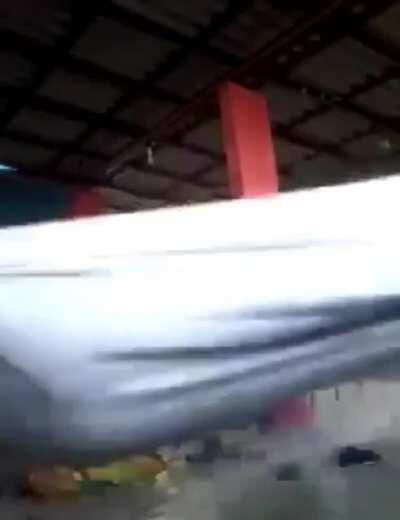 Banged every part of his body