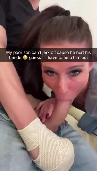 Mom&rsquo;s always here to help 😏