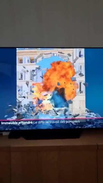 #explosion Le stagiaire du jt de France 2 s'est donné ce week-end