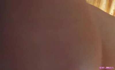 she is having a good time