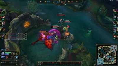 Alistar got a taste of his own medicine